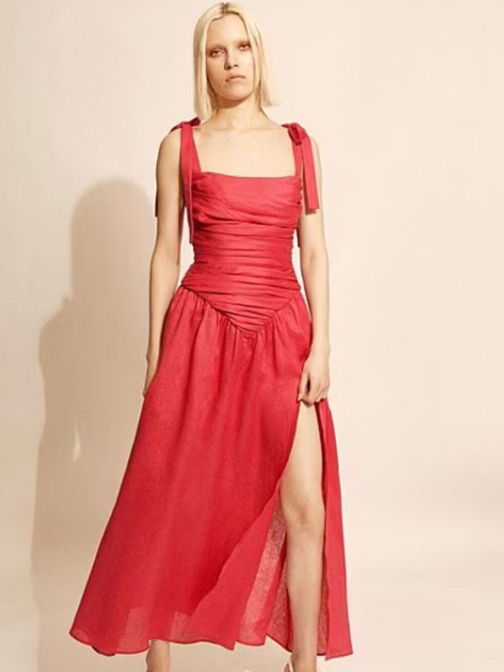 NEW NWT Bardot Mirelle Linen Dress (10)